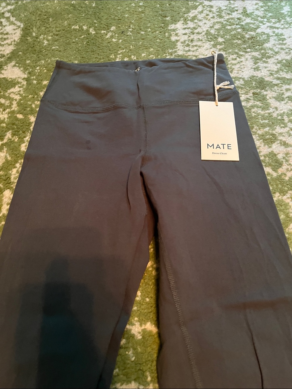 MATE the Label High Rise High Waist Midi Leggings Forest Green Organic - Picture 5 of 9